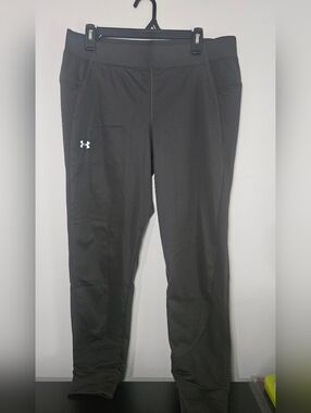 Under Armour UA Coldgear reactor Run Pants Women's size large L running black